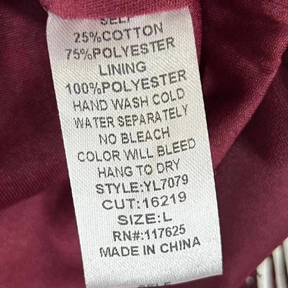 Ya Los Angeles Size Large Skirt Fringe Mini Western Country Concert - Picture 5 of 5